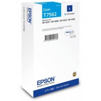 Epson T7562, Ink Cartridge Cyan, WF8010, 8090, 8510, 8590- Original