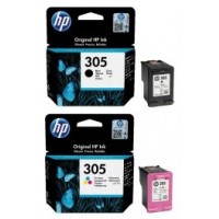 HP 305, Ink Cartridge Multipack, Deskjet 2710, 2720, Envy 6030, 6032- Original