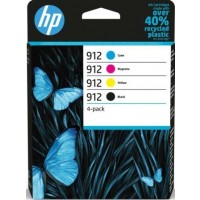 HP 912, Ink Cartridge Multipack, Officejet 8012, 8014, 8015, 8017- Original