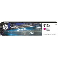 HP F6T78AE, Ink Cartridge Magenta, 913A, Pro 352, 377, 452, 477- Original