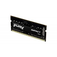 Kingston KF432S20IB/16, Fury 16GB 3200MHz DDR4 CL20 SODIMM Fury Impact, Black 