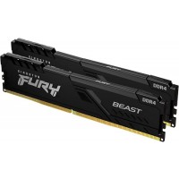 Kingston KF432C16BBK2/16, 16GB 3200MHz DDR4 CL16 DIMM (Kit of 2) Fury Beast Black
