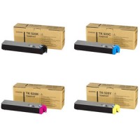 Kyocera TK520 Toner Cartridge ValuePack, FS-C5015N - 4 Colour Genuine