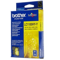Brother LC1100HY-Y, Ink Cartridge HC Yellow, DCP-6690, MFC-5890, 5895, 6490- Original