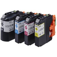 Brother LC225XL, LC227XL, HC Ink Cartridge Multipack, DCP-J4120, MFC-J4420, J4620, J4625- Original