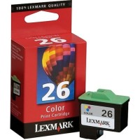 Lexmark 10N0026E, Ink Cartridge Tri-Color, X1100, X1110, X1130, X1140- Original