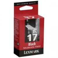 Lexmark 10NX217E, Ink Cartridge Black, 17, X1110, X1130, X1150, X2250- Original 