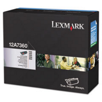 Lexmark 12A7360, Toner Cartridge Black, X630, X632, X634- Original