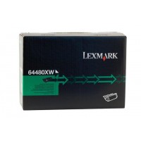 Lexmark 64480XW, Toner Cartridge Black, T644- Original