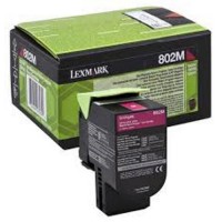 Lexmark 80C20M0, Return Program Toner Cartridge Magenta, CX310, CX410, CX510- Original
