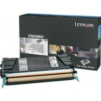 Lexmark C5242KH, Toner Cartridge HC Black, C524, C532, C534- Original