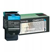 Lexmark C540H1CG, Return Program Toner Cartridge HC Cyan, C540, C543, C544, C546- Original