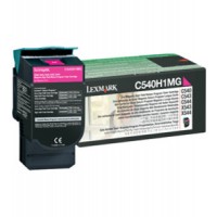 Lexmark C540H1MG, Return Program Toner Cartridge HC Magenta, C540, C543, C544, C546- Original