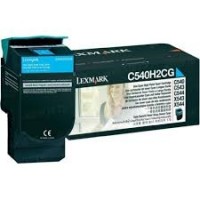Lexmark C540H2CG, Toner Cartridge Cyan, C540, C543, C544, X548- Original