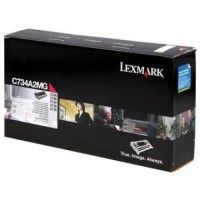 Lexmark C734A2MG, Toner Cartridge Magenta, C734, C736, X736, X738- Original 