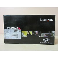Lexmark C746A3MG, Toner Cartridge Magenta, C746, C748- Original