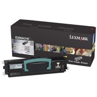 Lexmark E250A31E, Toner Cartridge Black, E250, E350, E352- Original