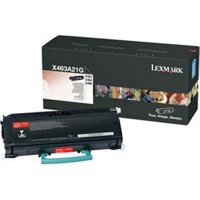 Lexmark X463A21G, Toner Cartridge Black, X463, X464, X466- Original 