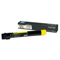 Lexmark X950X2YG, Toner Cartridge Extra HC Yellow, X950, X952, X954- Original