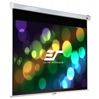 Elite M85XWS1-WHITE Manual Pull Down Projection SCreen
