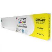 Mimaki SPC-0440Y, Eco-Solvent Ink Cartridge Yellow, 440ml, JV33 ES3C- Compatible