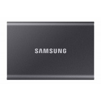 Samsung MU-PC1T0T/WW, External Solid State Drive, T7 1TB Up to 1,050MB/s USB 3.2 Gen 2 (10Gbps, Type-C), Grey