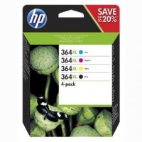 HP N9J74AE, 364XL, Ink Cartridge HC Multipack, Photosmart 5510, 6510, 7510, 7520- Original