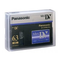 Panasonic AYDVM63PQ, Mini DV Tape for Sony, Canon, JVC Camcorder