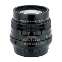 Pentax Imaging 77mm f/1.8 Limited, Black Lens