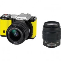 Pentax Imaging K-01 Yellow Single Kit Camera + 18+55mm Lens