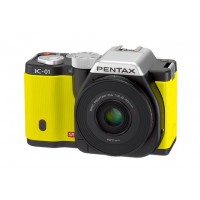 Pentax Imaging K-01 Yellow Single Kit Camera + 40mm Lens