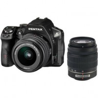 Pentax Imaging K-30 Black Digital SLR Camera - 18-55mm & 50-200mm Lens