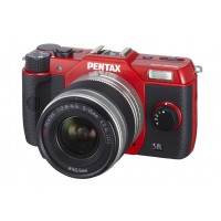 Pentax Imaging Q10 Red Digital System Camera Twin Kit