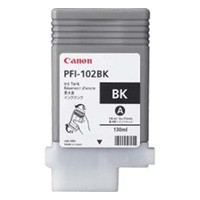 Canon, PFI102BK, Ink Cartridge- Black, ImagePROGRAF iPF500, 600, 700, 755- Original