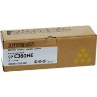 Ricoh 408187, Toner Cartridge HC Yellow, SP C360, C361- Original