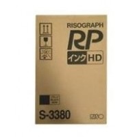 Riso S-3380, Ink Cartridge Black Two Packs, RP3700, RP3790- Original