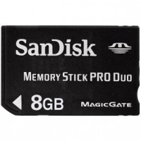 Sandisk 8GB Pro Duo Memory Card