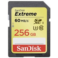 SanDisk SDSDXN-256G-G46, 256GB Extreme Secure Digital Extended Capacity (SDXC) Card