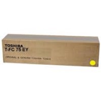 Toshiba T-FC75E-Y, Toner Cartridge Yellow, E-Studio 5560C- Original