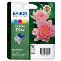 Epson T014 Ink Cartridge - Tri-Colour Genuine
