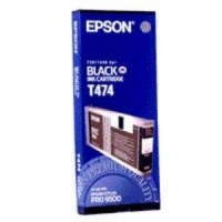 Epson T474 Ink Cartridge - Black Genuine