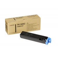 Kyocera Mita TK-500C, Toner Cartridge- Cyan, FS-C5016N- Genuine 