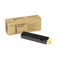 Kyocera Mita TK-500Y, Toner Cartridge- Yellow, FS-C5016N- Genuine 