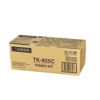 Kyocera Mita TK-825C, Toner Cartridge Cyan, KM C2520, C3225- Original
