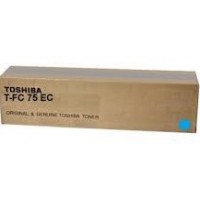 Toshiba T-FC75E-C, Toner Cartridge Cyan, E-Studio 5560C- Original
