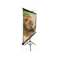 Elite T92UWH-BLACK Tripod Pull up Projection Screen