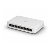 Ubiquiti USW-LITE-8-POE, 8-Port Gigabit Switch with 4 PoE+ 802.3at Ports