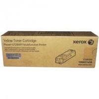 Xerox 106R01458, Toner Cartridge Yellow, Phaser 6128- Original