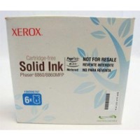 Xerox 108R00797, Metered Solid Ink Cyan x 6 pack, Phaser 8860- Original