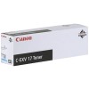 Canon 0261B002AA, Toner Cartridge Cyan, iR C4080, C4580, C5185, C-EXV17- Original